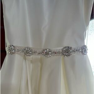 Rosebud flower girl dress